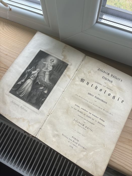 Carte veche filozofie/religie germană – „Lehrbuch der Mundologie”