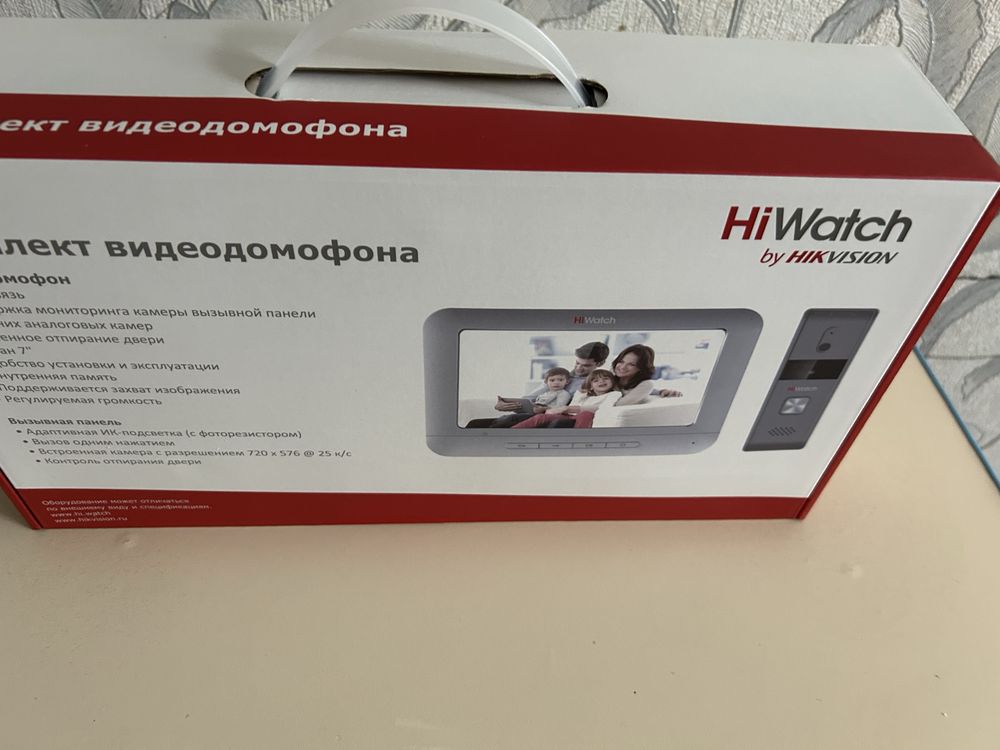 Продам видеодомофон новый