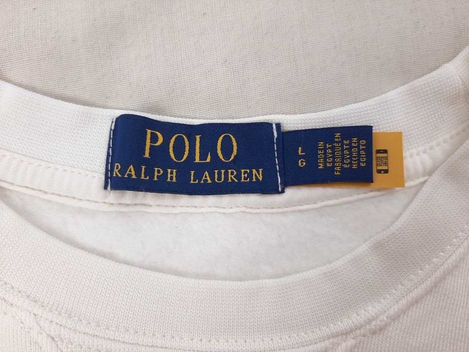 Polo Ralph Lauren Bear Crew - Оригинална мъжка блуза размер L