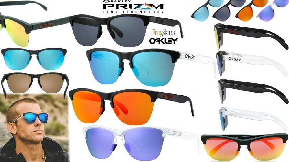 Oakley Frogskins Lite Prizm – Стильные унисекс очки.