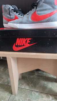 Nike Blazers Gry/Roșu cu cutie