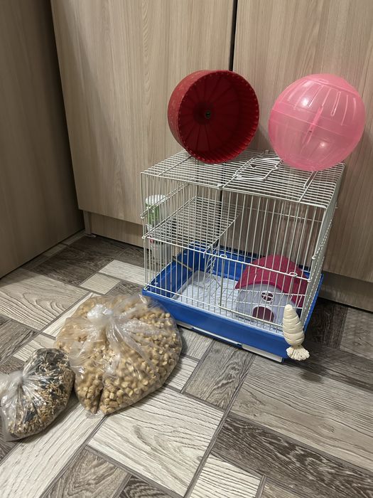 Клетка для хомяка бу