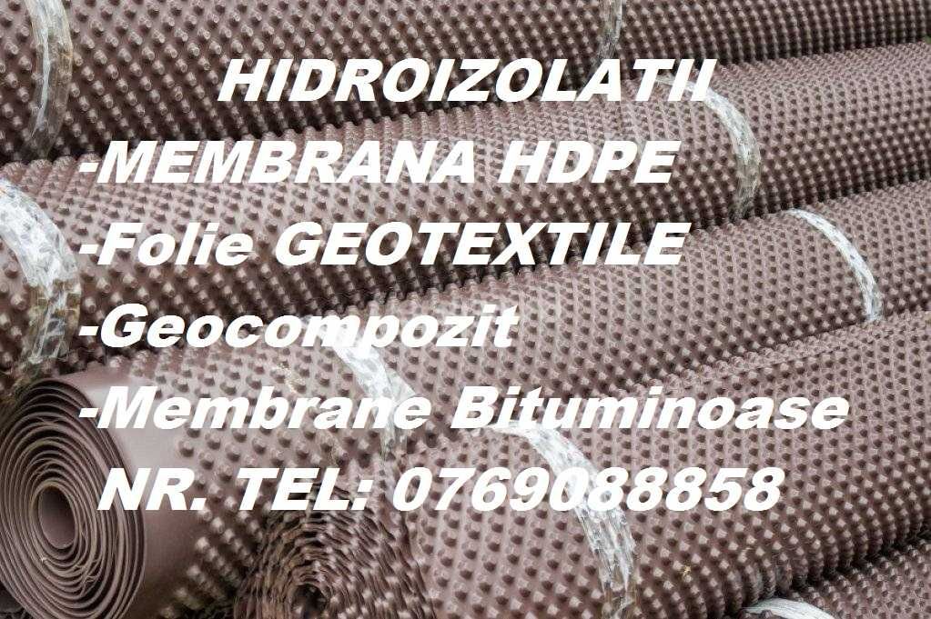 Hidroizolatii Membrana, HDPE,Folie Geotextil,Geocompozit,bituminoase4.