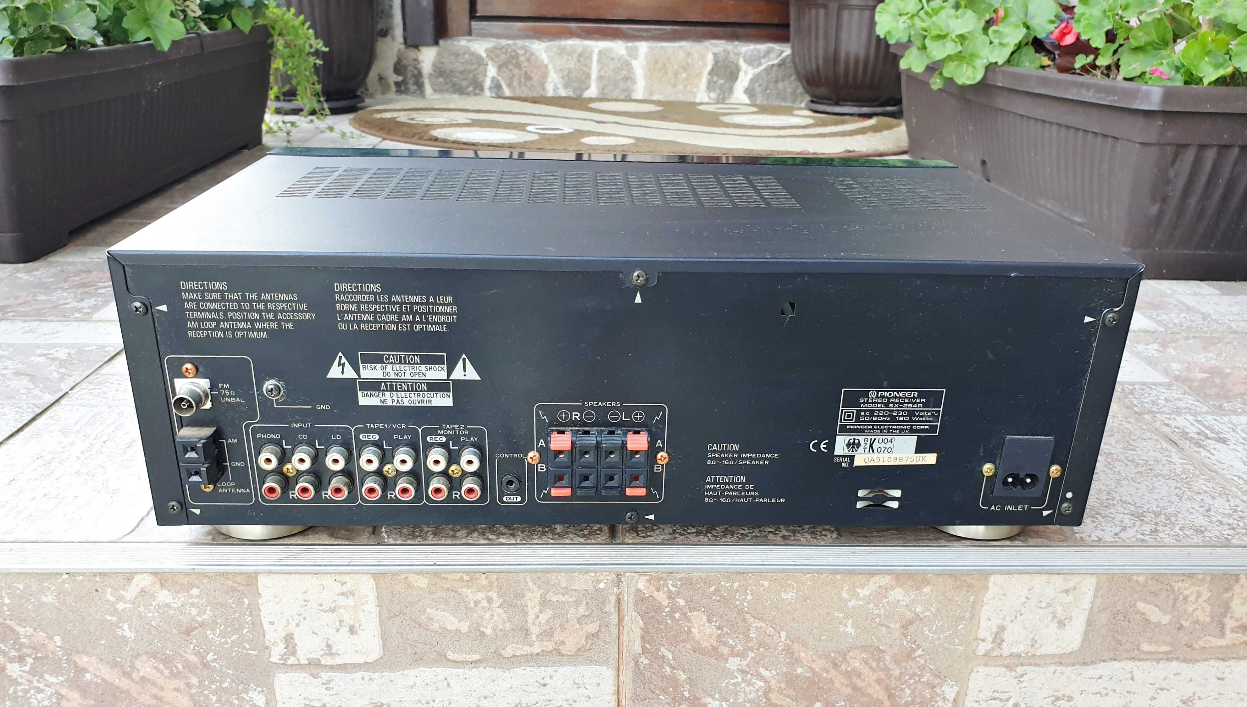 Amplificator Pioneer SX-254 R, Stereo Receiver, Amplituner