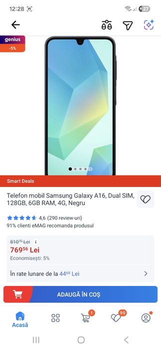 Samsung Galaxy A16 5G sau A55 5G