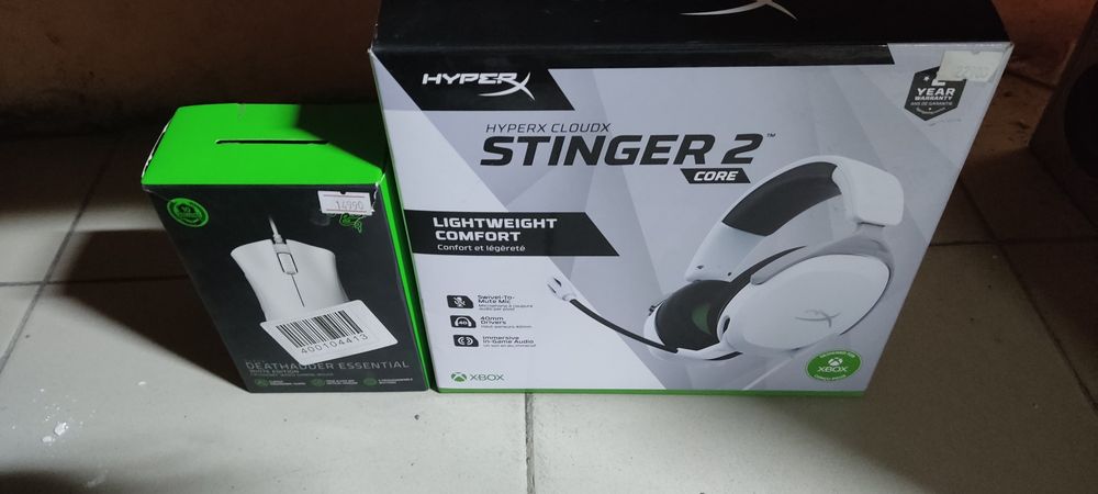 Набор наушники + мышька