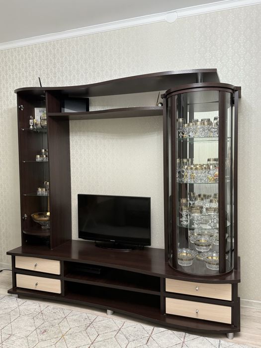 Гостинная в цвете венге