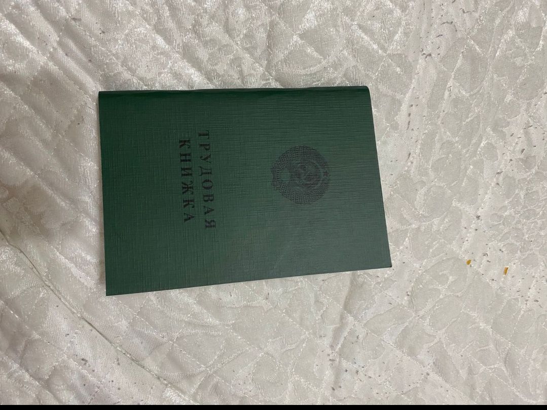 Трудовая книжка 1974г