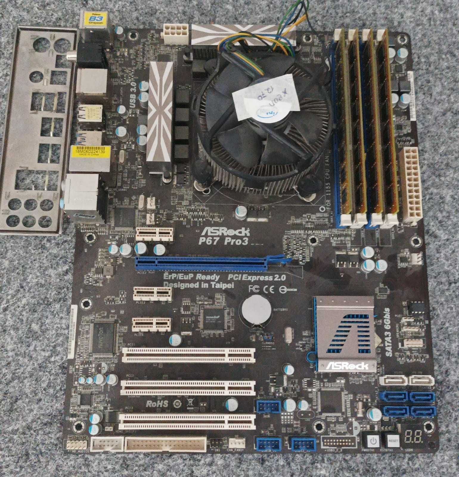 Продается мат. плата AsRock P67 Pro 3 (поддержка процессоров серии К)