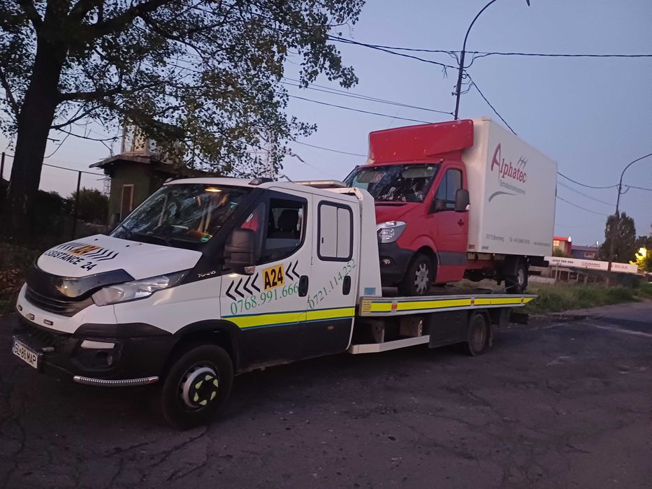 Tractari/Deblocari /Transport auto/Tractari Non Stop Servicii Macara