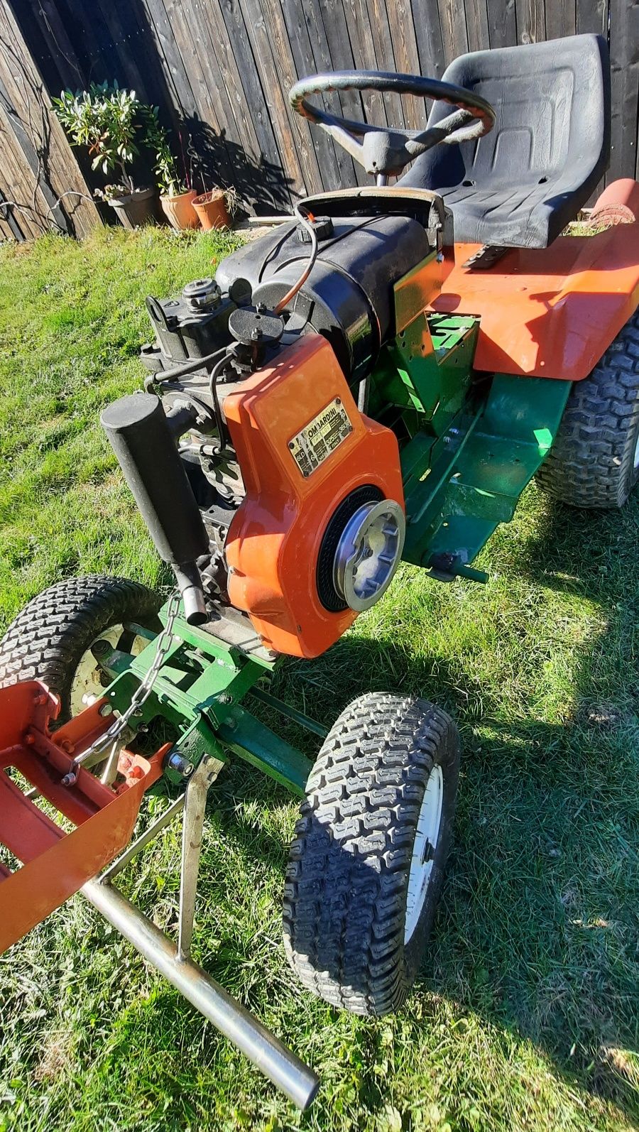 Tractoras Lombardini Diesel