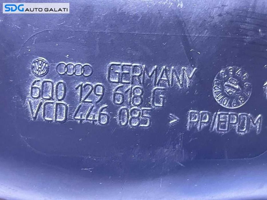 Tub Conducta Difuzor Deflector Captare Aer Skoda Fabia 1 1.4 TDI 2000 - 2007 Cod 6Q0129618G