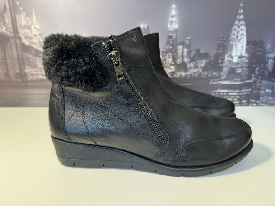 Diana Ferrari – дамски кожени боти с естествен пух 41 номер