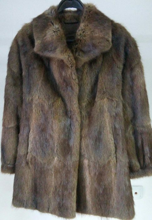 Дамско кожено палто от андатра