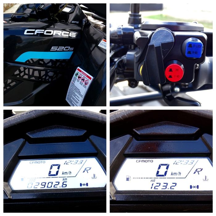 ATV‼️CF MOTO 520 S‼️4X4 ‼️Servo directie‼️2022 euro 5