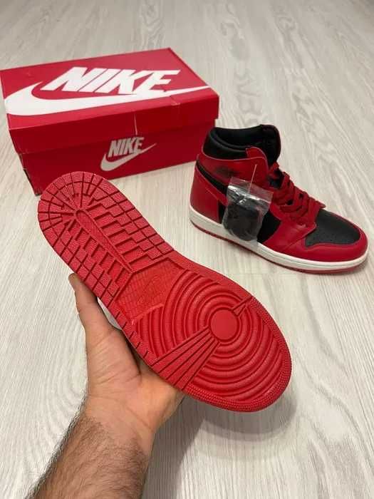 Adidasi Jordan 1 High Varsity Red | Produs NOU PREMIUM