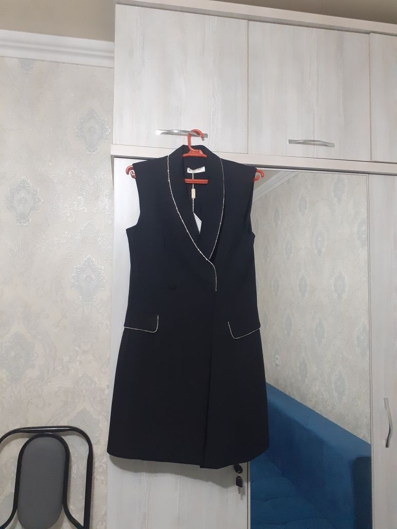 Платье универсальное новое с биркой Турция+в подарок черная  водолазка