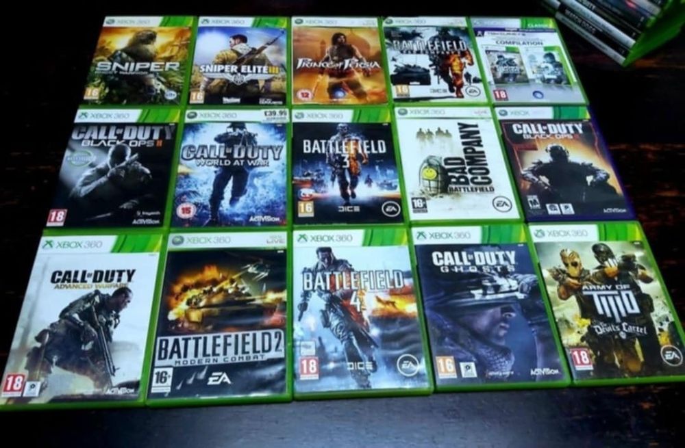 Call of Duty/Conan/Naruto/DragonB/LastOFS/Tekken/Killzone PS3/Xbox 360