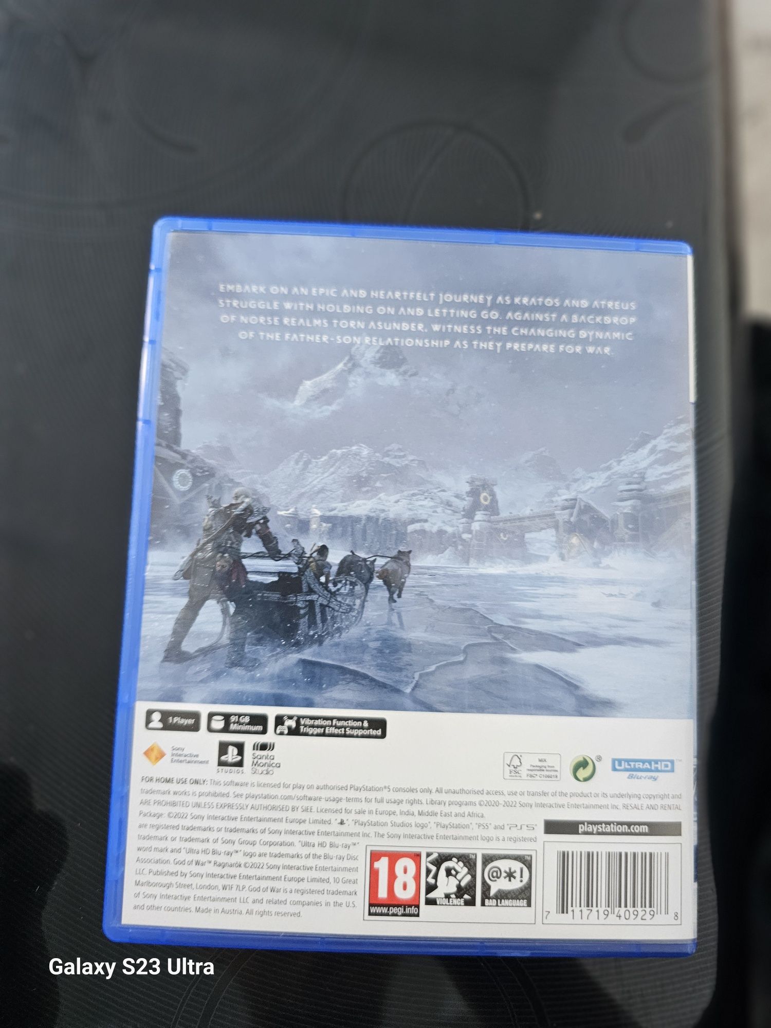 Продавам GOD OF WAR за пс5