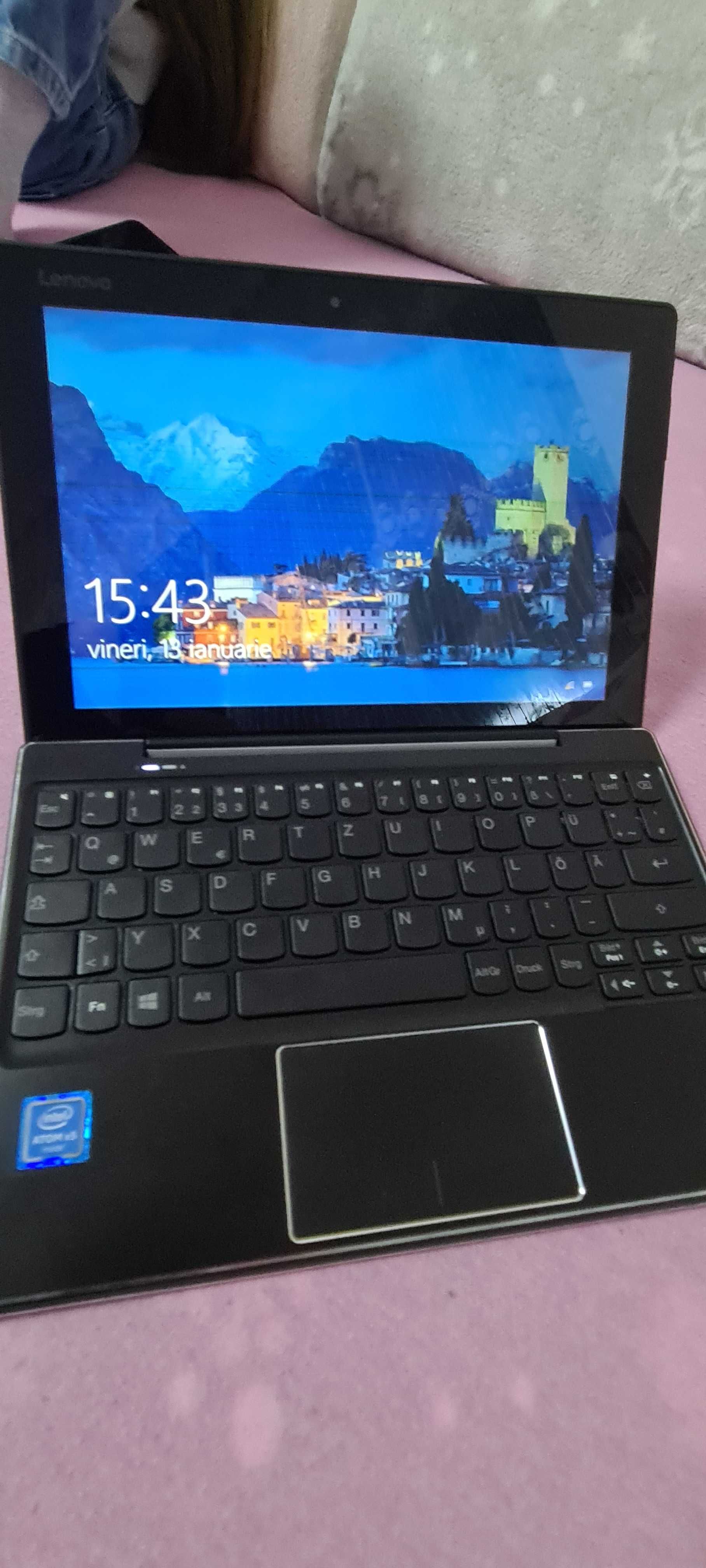 Tabletă Lenovo + tastatura ,display 10 inch