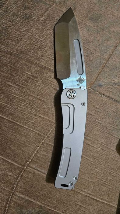 EDC Нож от неръждаема стомана CPM-S35VN тип Slim Midi танто