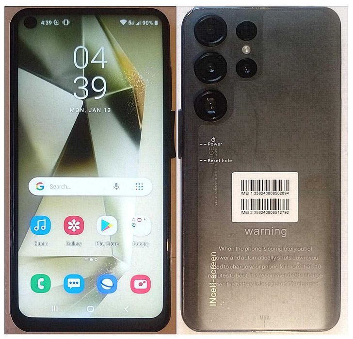 Смартфон S25 ULTRA, 6.7", RAM 2GB, Камера 50 MP