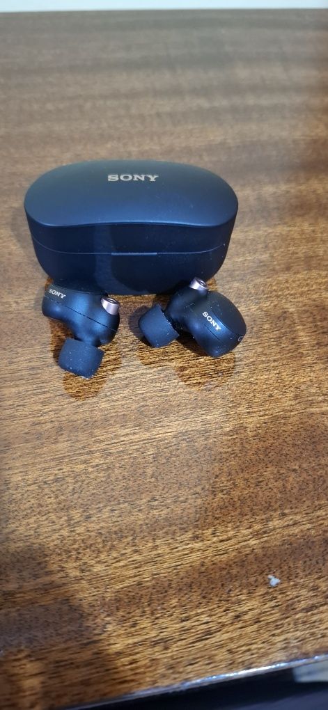 True wireless слушалки SONY WF1000XМ4 БЕЗЖИЧНА ВРЪЗКА, BLACK