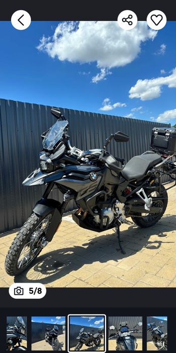 BMW F850 gs triple blak 2022 in garantie