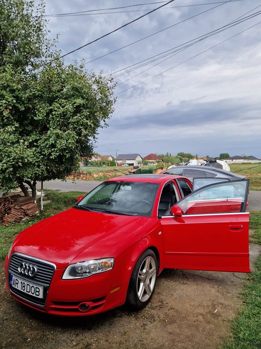 Audi a4 2007 roșu