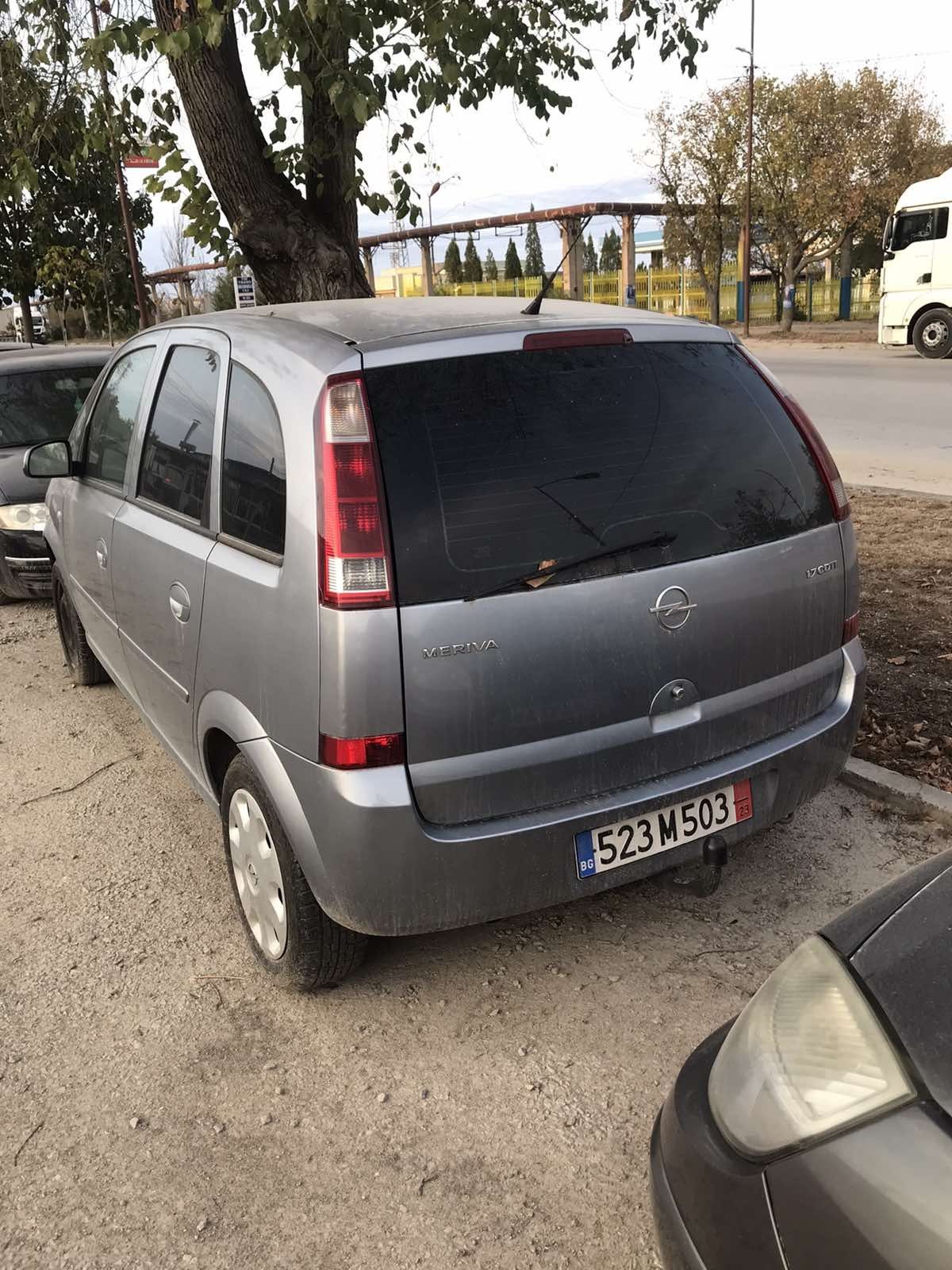 Opel meriva 1.7 на части