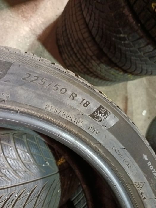Anvelope MS iarna 225 50 18 Michelin 5.7-6mm