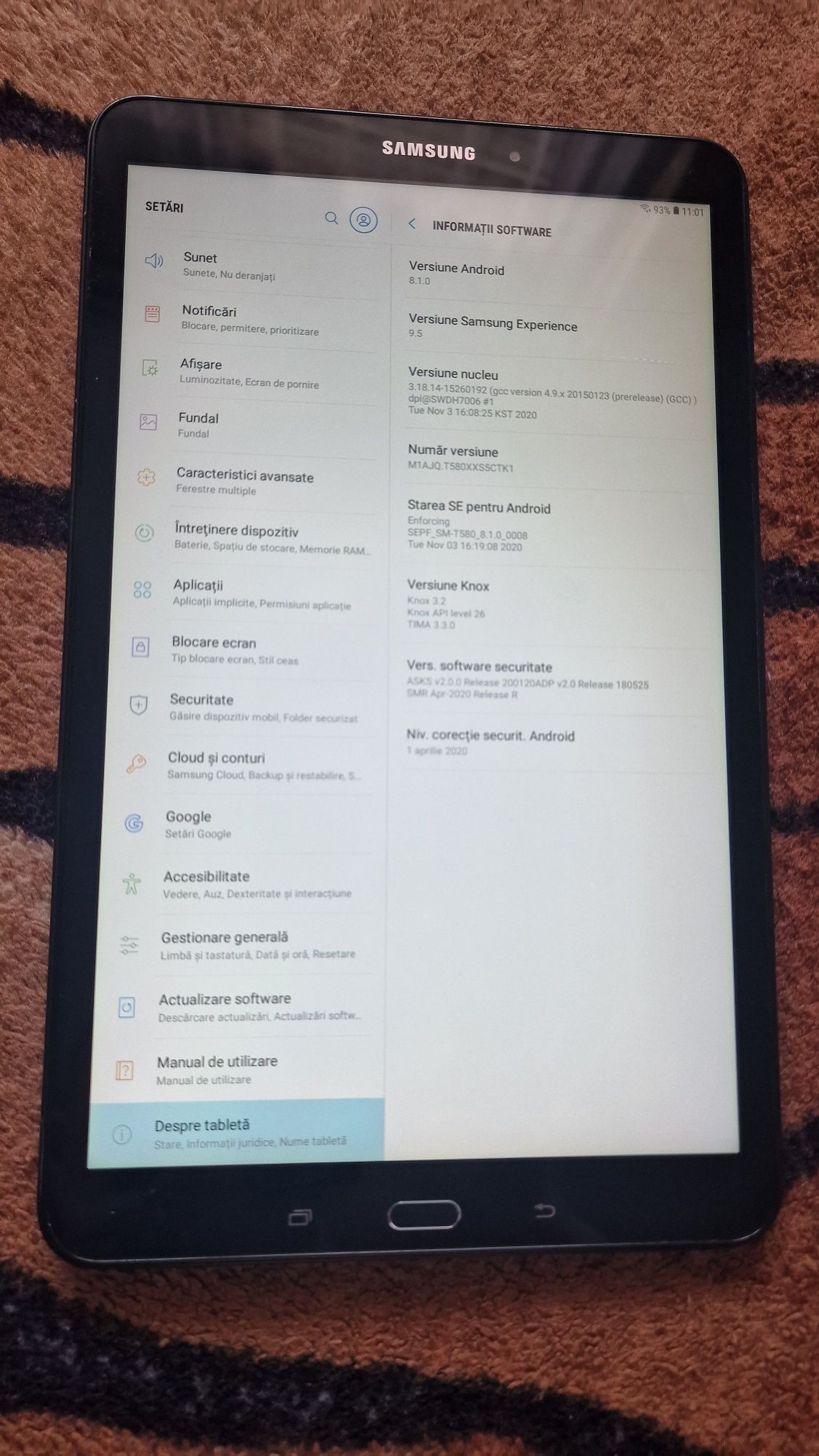 Tabletă Samsung Galaxy Tab A