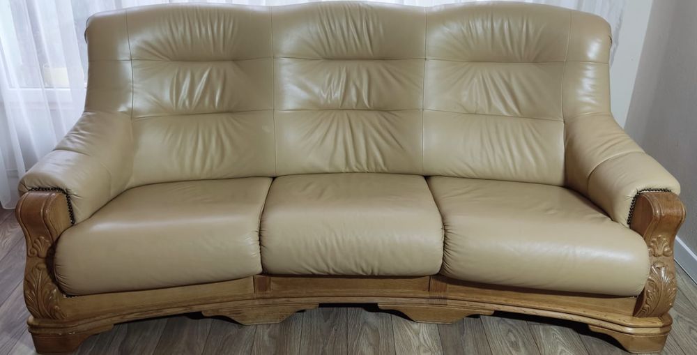 Canapele fotolii piele naturala living