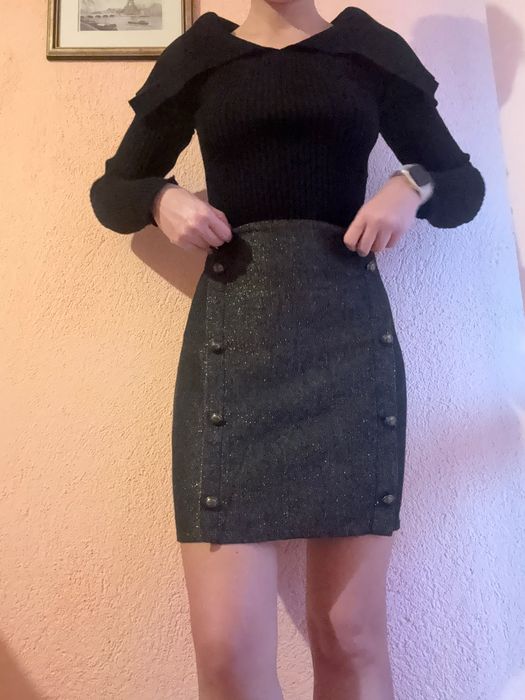 лъскава празнична пола Souvenir