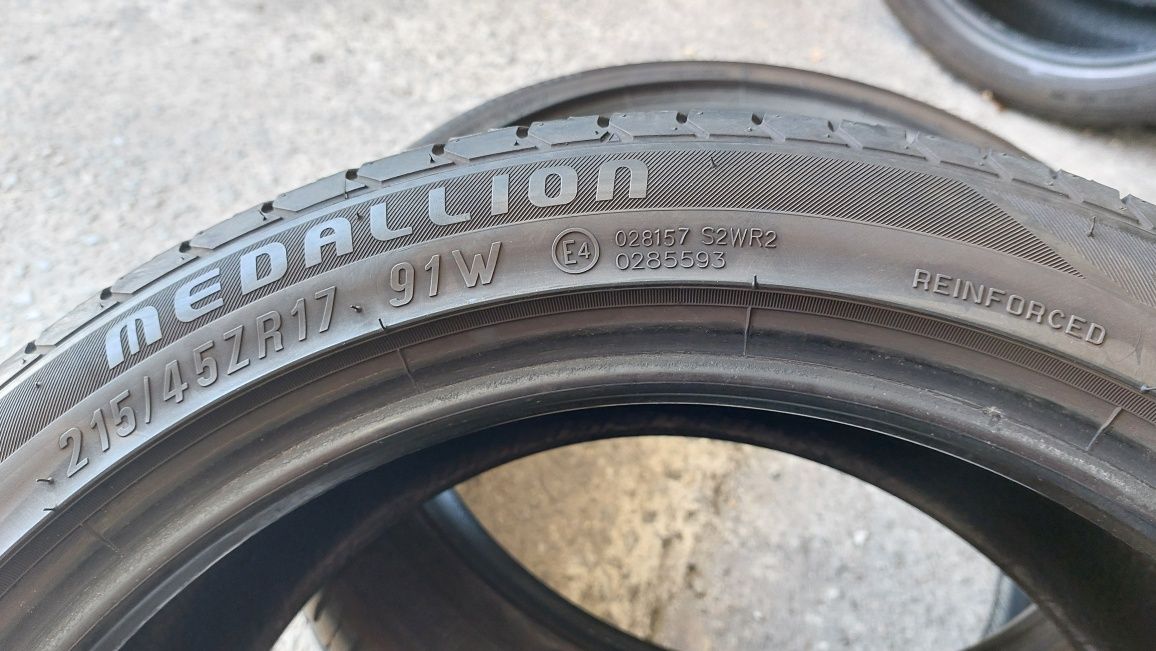 Летни гуми 215/45/17 Medalion 2 броя