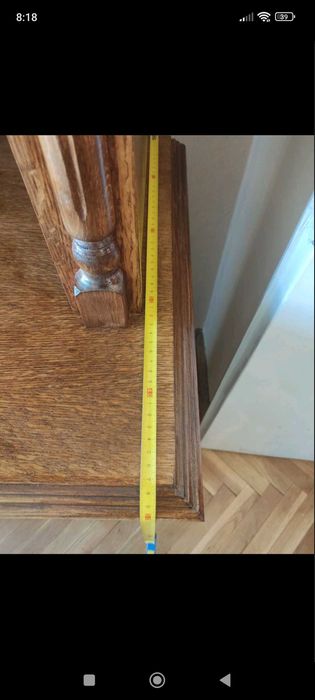 Старинен дъбов шкаф за трапезария