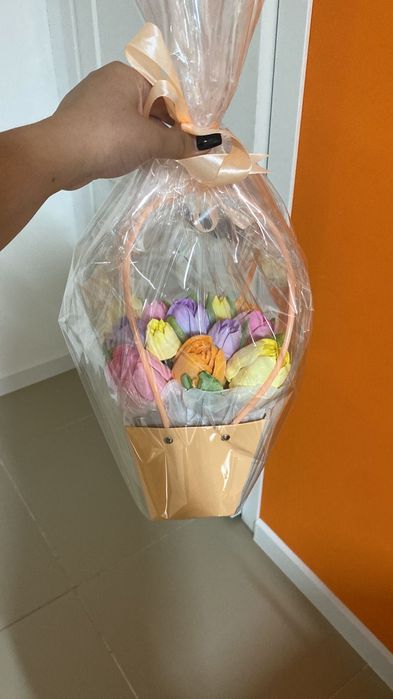 Зефирный букет сладкий