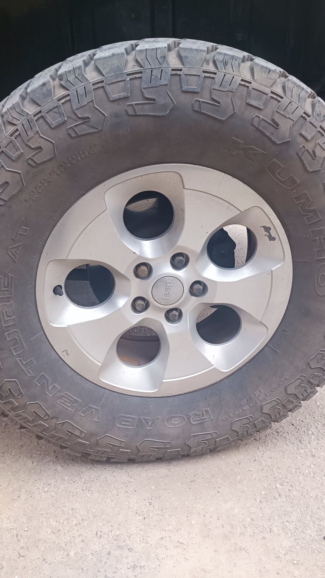 Оригинални джанти 18" 5х127 за Jeep Wrangler