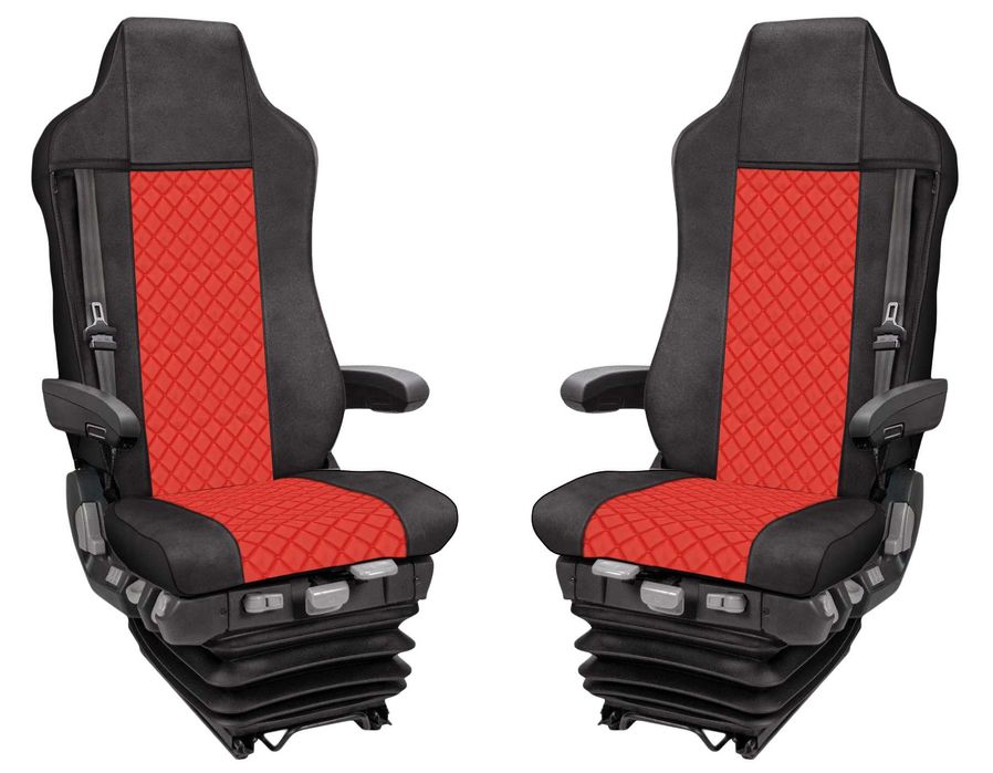Тапицерия LKW за Ивеко Стралис Iveco Stralis HI-WAY (05-19) , Червена