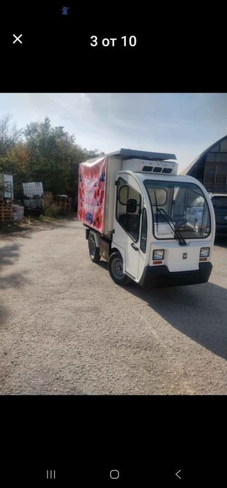 Продавам електрически хладилен бус