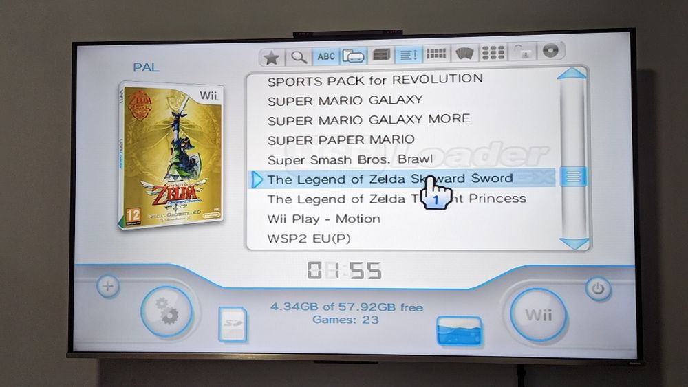 Consola Nintendo Wii White Full Box Impecabila 2manete modata 64gb