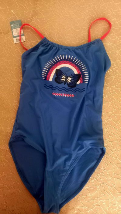 Нов цял бански за момичета  12-14 г.