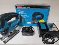 MAKITA DJV180ZX Трион + Батерия + Зарядно