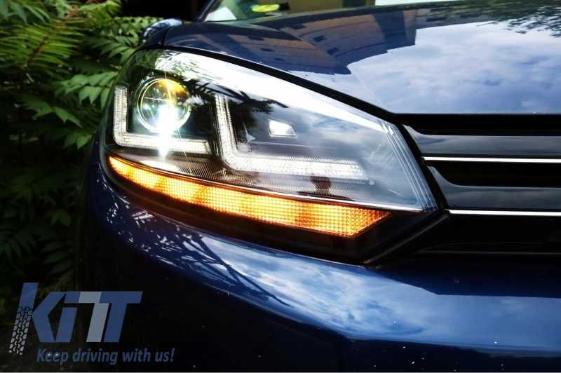 Faruri Osram LED VW Golf 6 VI (2008-2012) Crom LEDriving Dinamic