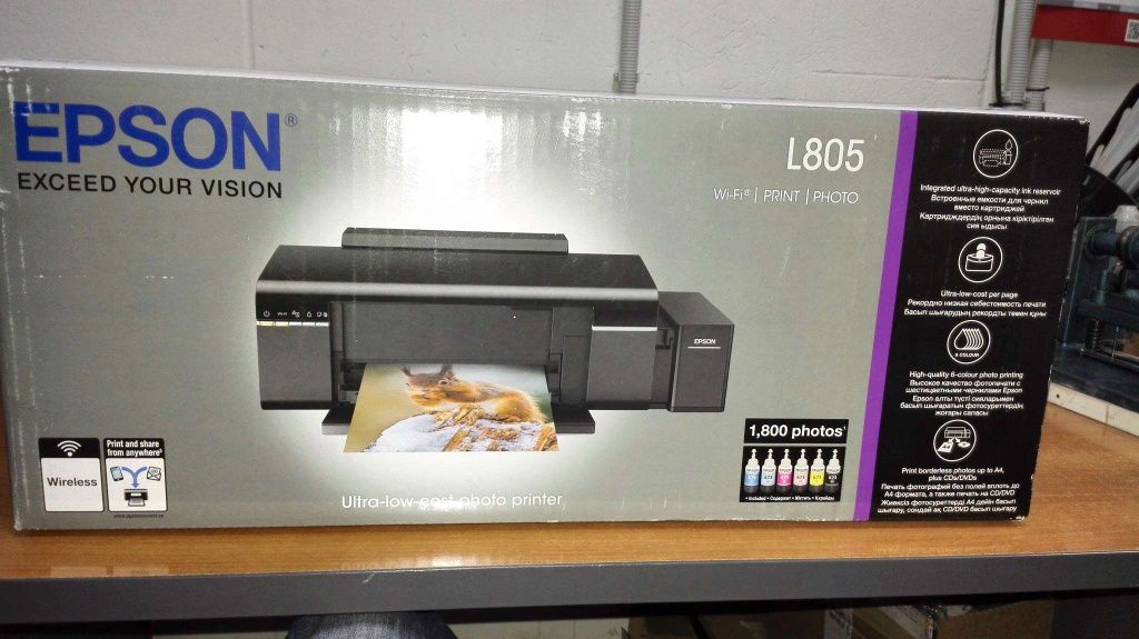 Epson l805 holati yangi