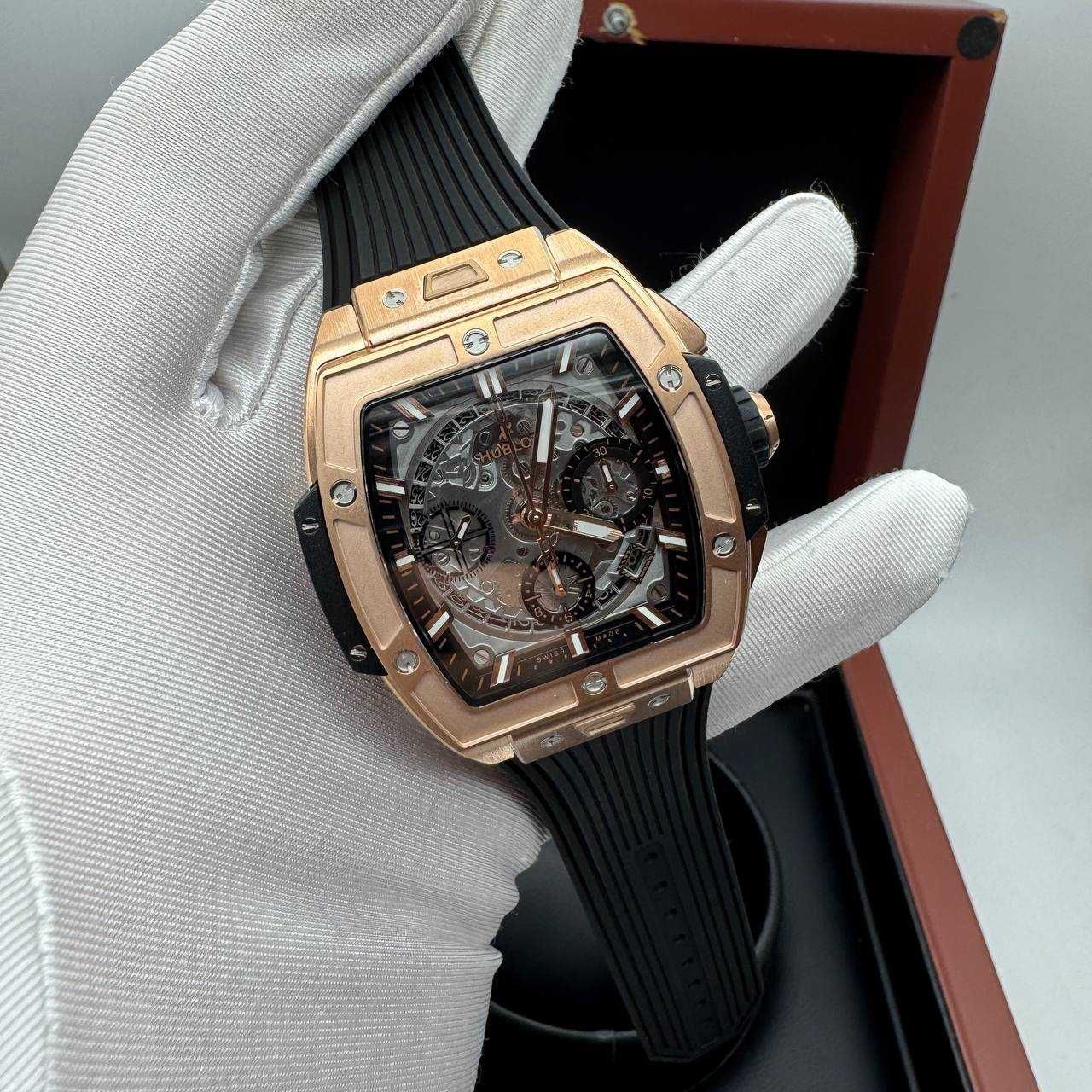 hb spirit of big bang 44mm злато