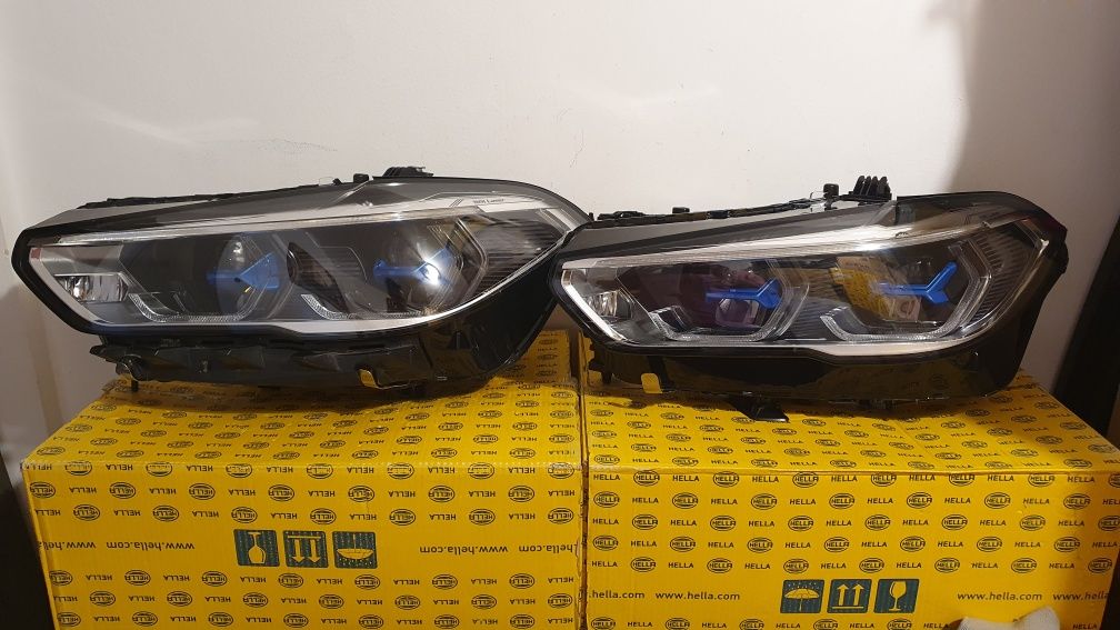 Far faruri full led laser BMW X5 G05 X6 G06 capota bara aripa trager