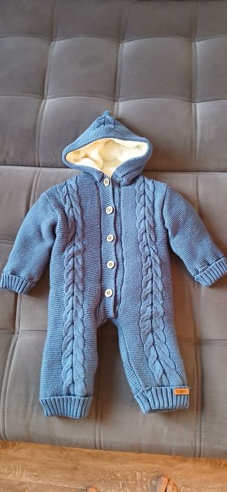 Вязанный комбинезон детский