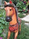 Cal carousel antichitate