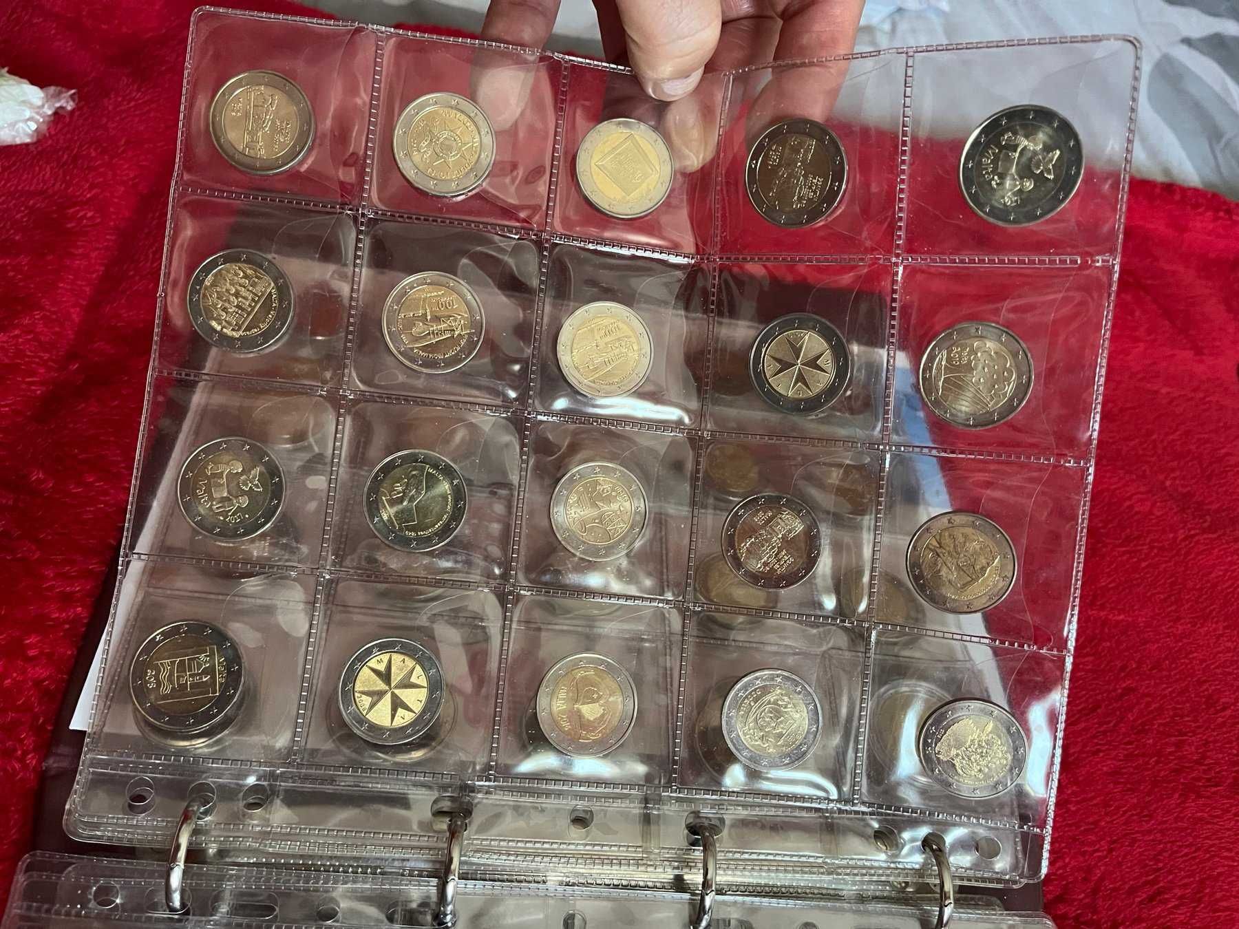 Страхотна Колекция от 450 Евро монети/UNC/ 2 Евро/ Euro coins